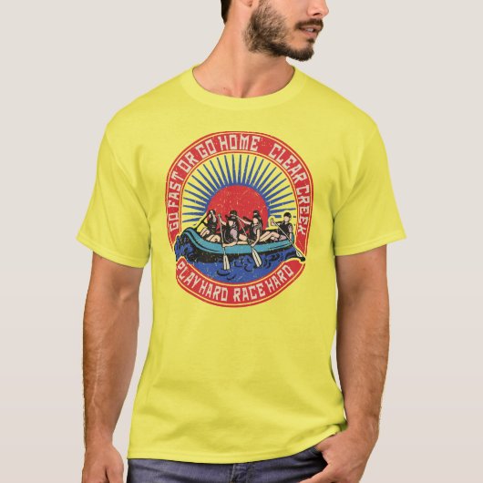 レトロ澄んクリークラフティング。 Tシャツ (正面)