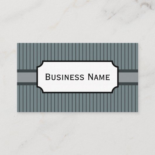 レトロ炭名刺 名刺 (正面)