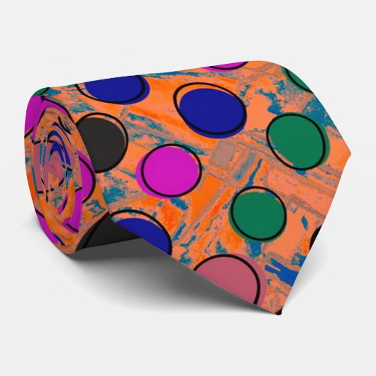 レトロ点 ネクタイ (ロール)