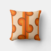 レトロ無地の幾何形状パターン1 クッション (正面)