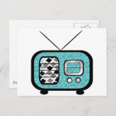レトロ無線 ポストカード (正面/裏面)