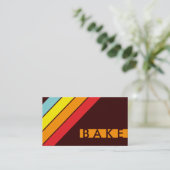 レトロ焼いて下さい 名刺 (スタンド正面)