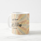 レトロ熊 コーヒーマグカップ (正面左)