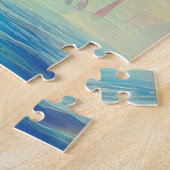 レトロ熱帯美しい ジグソーパズル (側面)