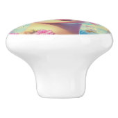 レトロ熱帯美しい セラミックノブ (側面)