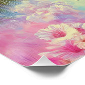 レトロ熱帯美しい ポスター (コーナー)