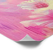 レトロ熱帯美しい ポスター (角)