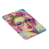 レトロ熱帯美しい マグネット (右側)