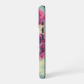 レトロ熱帯美しい iPhone 16ケース (左側面)