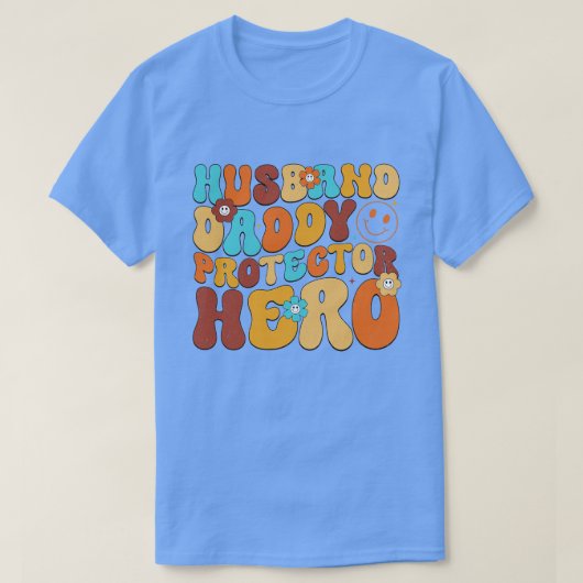 レトロ父5 Tシャツ (デザイン正面)