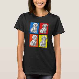 レトロ犬 コトンドゥレアール Tシャツ