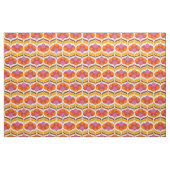 レトロ状花 ファブリック (ヤード)