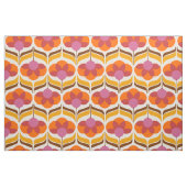 レトロ状花 ファブリック (ファットクウォーター)