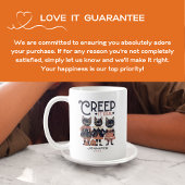 レトロ猫がハロウィン実在を歩く コーヒーマグカップ