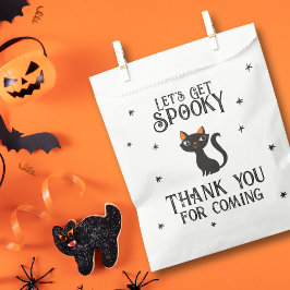 レトロ猫ゴシック不気味タイポグラフィ フェイバーバッグ