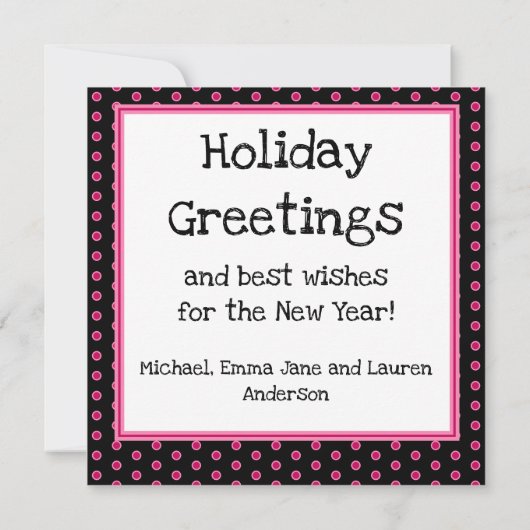 レトロ猫ファミリーとマウス シーズンカード (裏面)