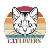 レトロ猫好きシャツ – ヴィンテージ猫顔Tシャツ Tシャツ