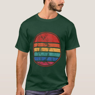 レトロ猫家族 Tシャツ