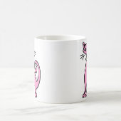 レトロ猫 コーヒーマグカップ (中央)