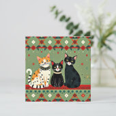 レトロ猫 シーズンカード (スタンド正面)