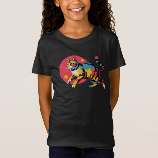 レトロ猫 Tシャツ