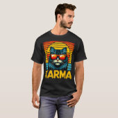 レトロ猫 Tシャツ (正面フル)