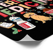 レトロ獣医獣医Vetテックキャットドッグ恋人C ポスター (角)