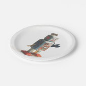 レトロ玩具ロボット ペーパープレート (アングル)