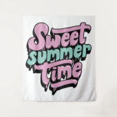 レトロ甘夏の時間 タペストリー (正面)