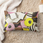 レトロ甘草 ランバークッション (ブランケット)