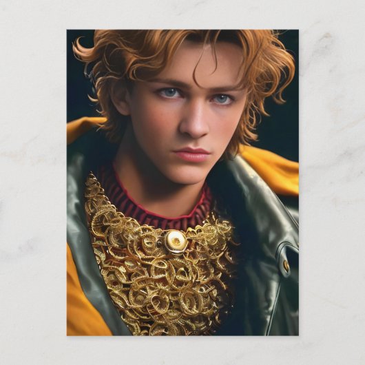 レトロ男映画 ポストカード (正面)