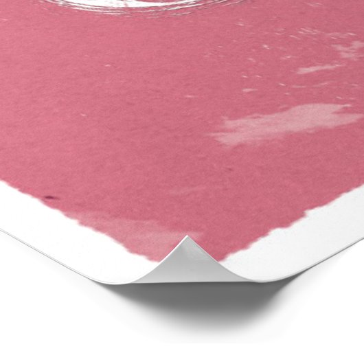 レトロ番号 – Math Posts ポスター (角)