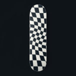 レトロ白黒パステルワープチェッカーボード スケートボード<br><div class="desc">パステル市松模様にカラーの完璧な反りたデザインの枕、バイブ素晴らしのフル。反モダン市松模様に白黒色この素敵なレトロサイケデリックデザインは、ワンダーランドにあなたを連れて行く。パステル色の歪みチェック。回転と旋回、ツイストチェック、パタ市松模様にーン</div>