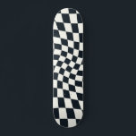レトロ白黒パステルワープチェッカーボード スケートボード<br><div class="desc">パステル市松模様にカラーの完璧な反りたデザインの枕、バイブ素晴らしのフル。反モダン市松模様に白黒色この素敵なレトロサイケデリックデザインは、ワンダーランドにあなたを連れて行く。パステル色の歪みチェック。回転と旋回、ツイストチェック、パタ市松模様にーン</div>