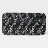 レトロ白黒フローラiPhone 5ケース Case-Mate iPhoneケース (裏面(横))