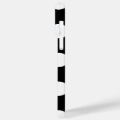 レトロ白黒水玉模様 Case-Mate iPhoneケース (裏面 / 左)