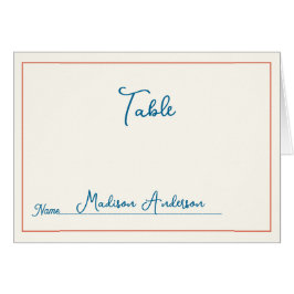 レトロ白黒結婚座席表