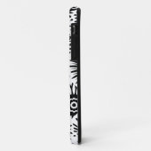 レトロ白黒花iPhone 5ケース Case-Mate iPhoneケース (裏面/左)