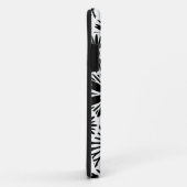 レトロ白黒花iPhone 5ケース Case-Mate iPhoneケース (裏面/右)