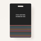 レトロ看護助手CNA看護助手 バッジ (裏面)