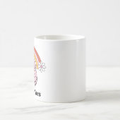レトロ看護師の雰囲気 コーヒーマグカップ (中央)