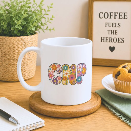 レトロ看護師実践家 コーヒーマグカップ
