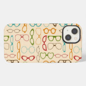 レトロ眼鏡 iPhoneケース (裏面横)