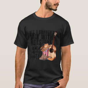 レトロ砂マイブーツウェスタン女性のカーボーイカウボーイブーツ Tシャツ