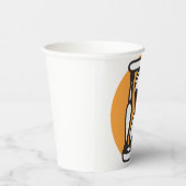 レトロ砂時計ミニマリスト時間 紙コップ (右)