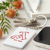 レトロ砒素 キーホルダー (正面右)