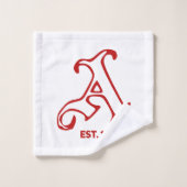 レトロ砒素 バスタオルセット (ウォッシュタオル)