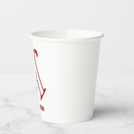 レトロ砒素 紙コップ (左)