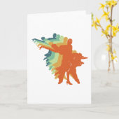 レトロ社交ダンス踊り、社交ダンスダンサーギフト カード (黄色い花)