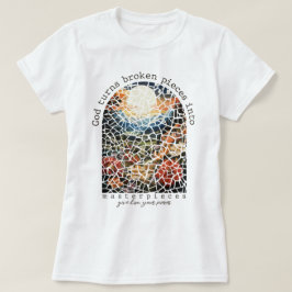 レトロ神が壊れた破片を最高傑作に Tシャツ